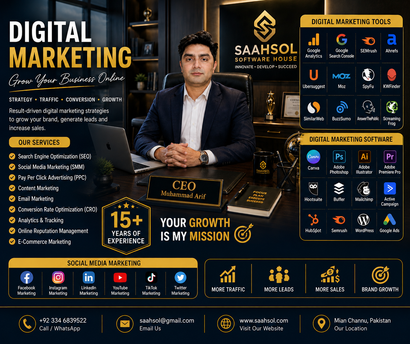 Digital marketing services